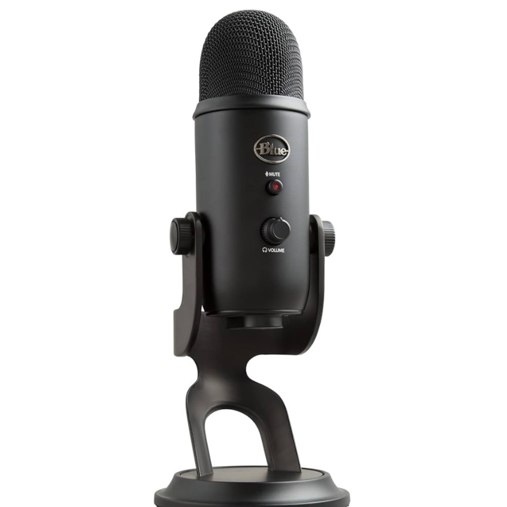Logitech Blue Yeti USB Microphone for Gaming, Recording for PC and Mac